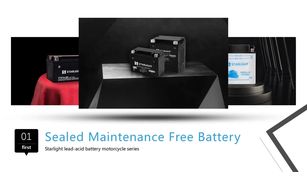 12V7ah 12n7b-BS SMF Motorcycle Batteries Electric Bike/Scooter/Bicycle/ATV Power-Battery