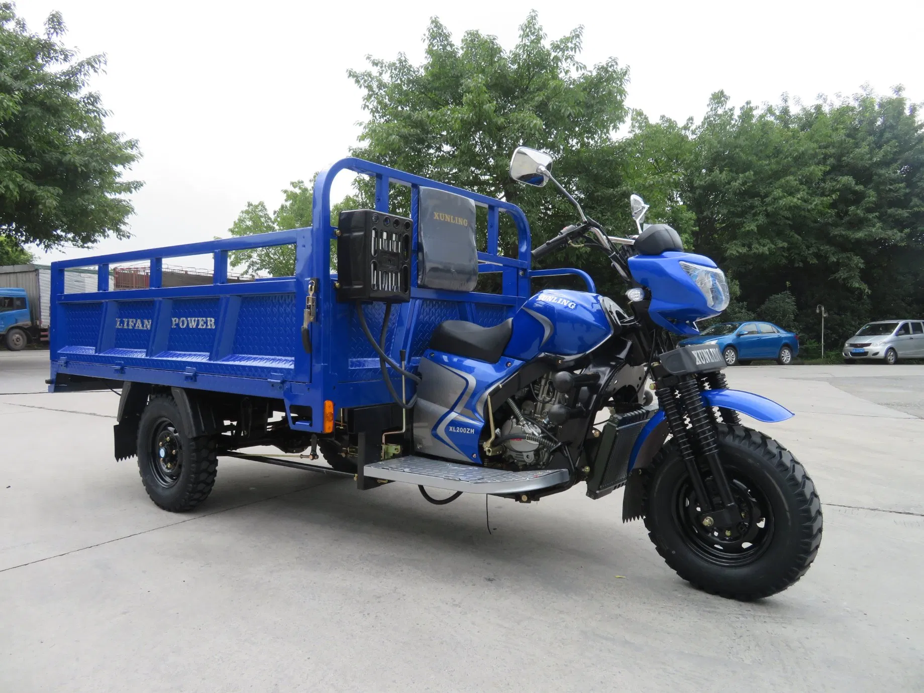 200cc Loncin Motor Three Wheeler Motorcycle for Myanmar