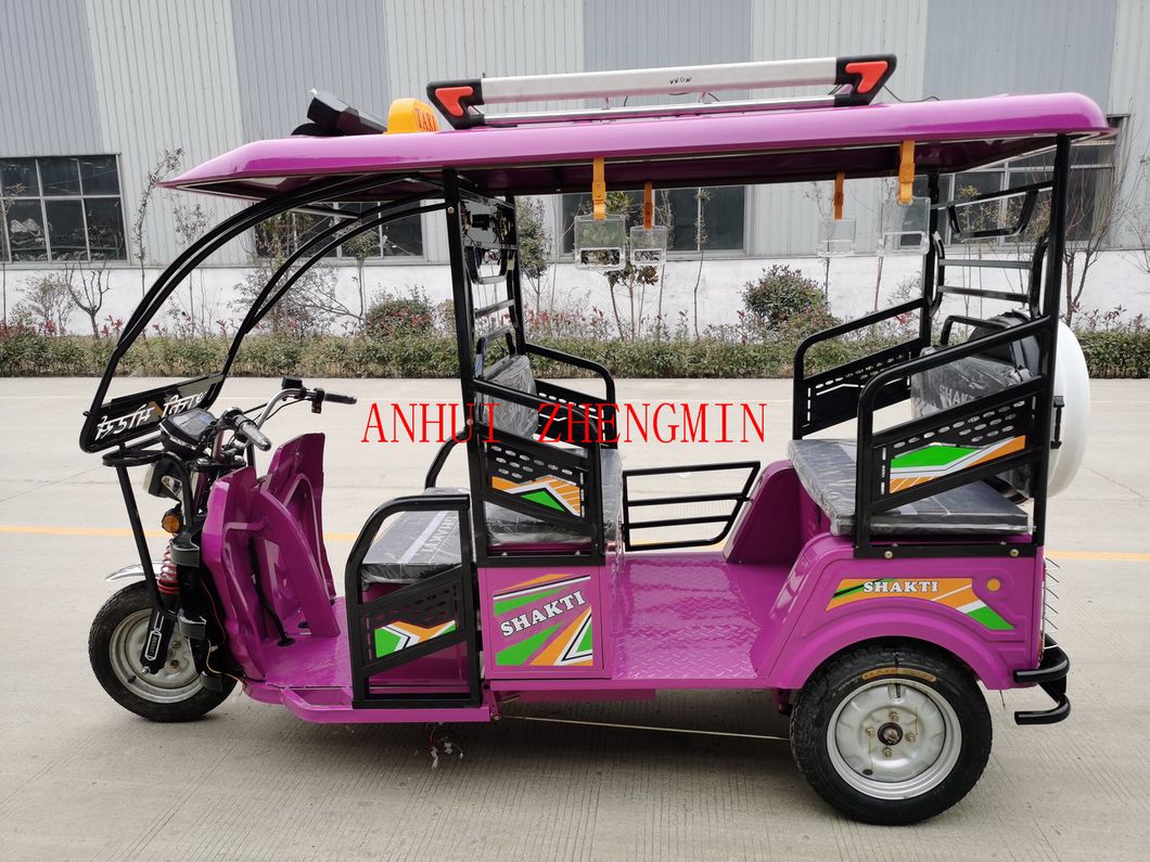 2021 Hot Sale 1000W 48V Electric Passenger Tricycle and Auto E Rickshaw at Cheap Price