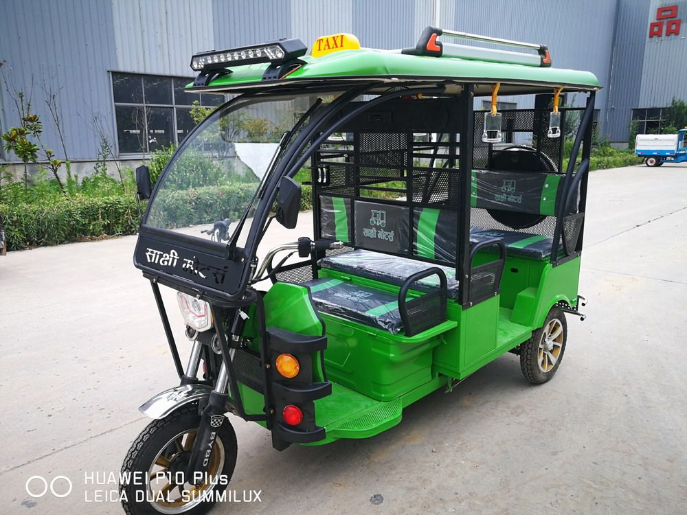 2021 Hot Sale 1000W 48V Electric Passenger Tricycle and Auto E Rickshaw at Cheap Price