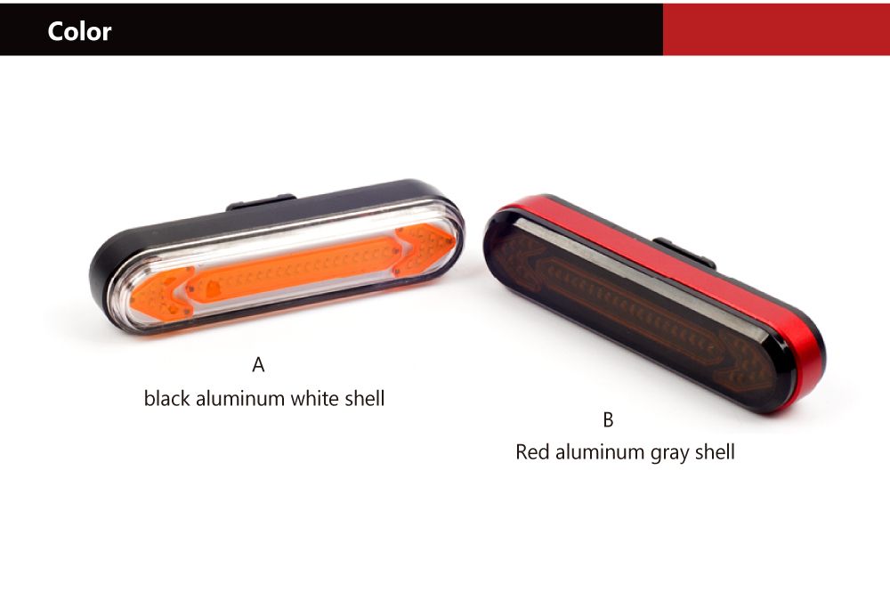 2021 New Design Wireless Remote Control COB LED Steering Bike Tail Cycling Easy Mounting Waterproof Programming Bicycle Rear Light