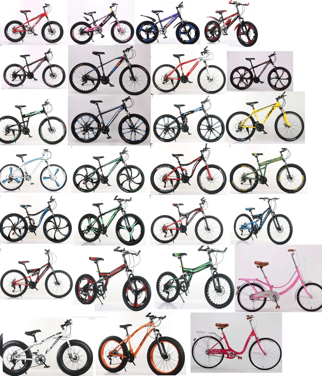 24 26 27.5 29 Inch Cheap High Quality Mountain Bike Folding Bikes Made in Chinese Factories Factory Directly Offers Low Price