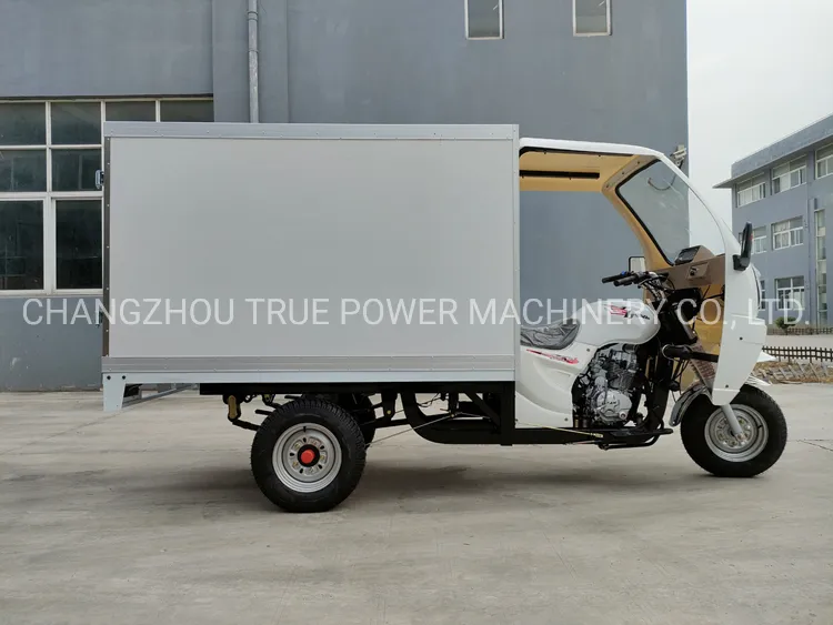 250cc Gasoline Refrigerated Tricycle for Food Delivery