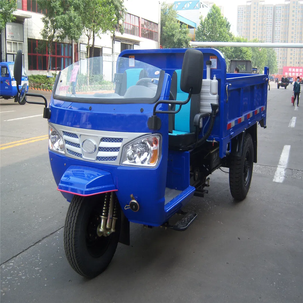 3 Wheel Truck Mining Farm Dump/Tiller Tricycle/Tuk Tuk Vehicle