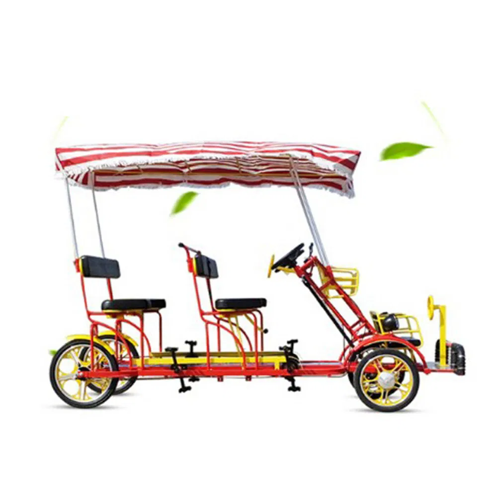 4 Person Bicycle Surrey Pedal Bike for Sale