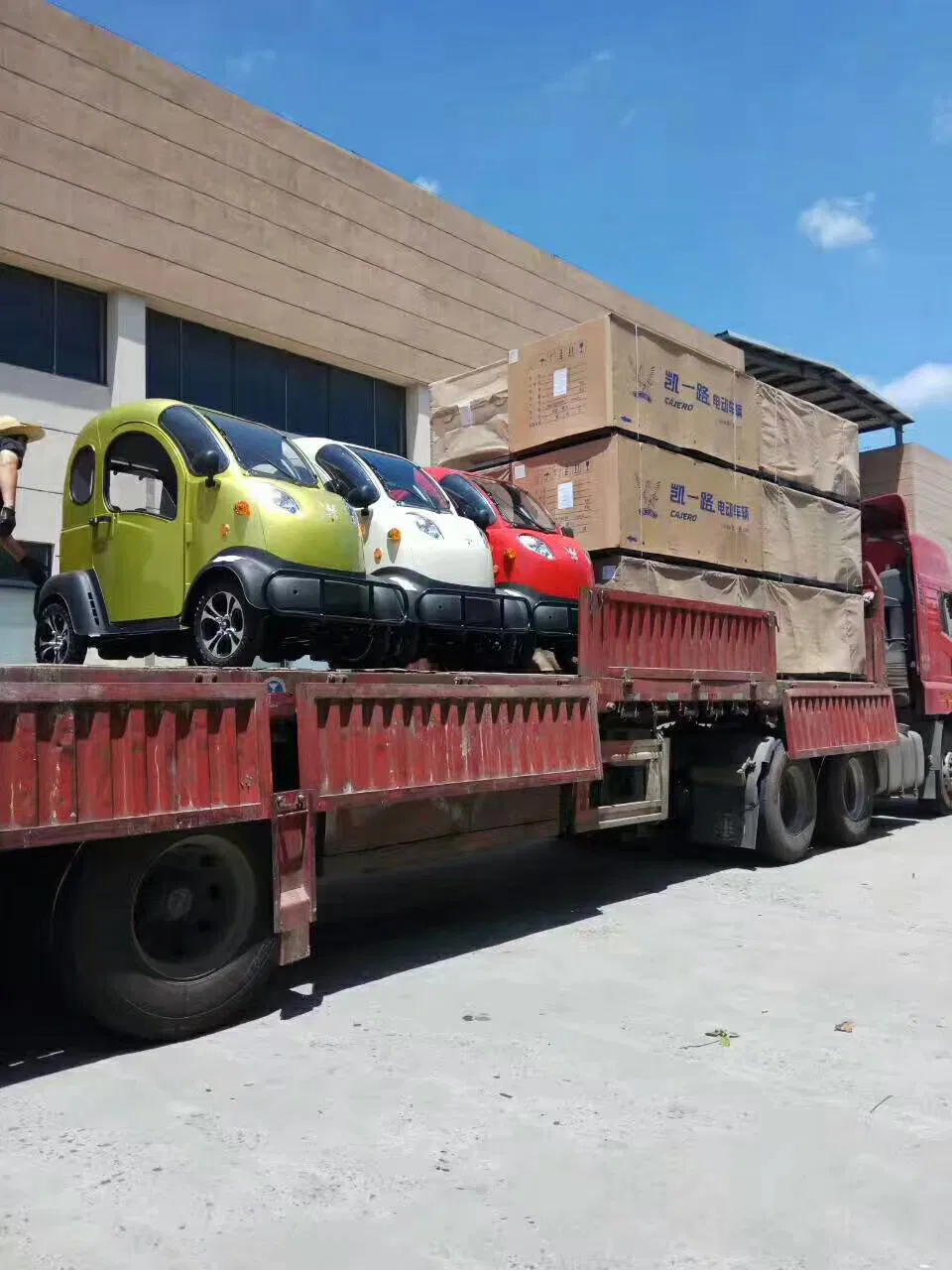 4 Wheels Long Range Lithium Battery Electric Vehicle