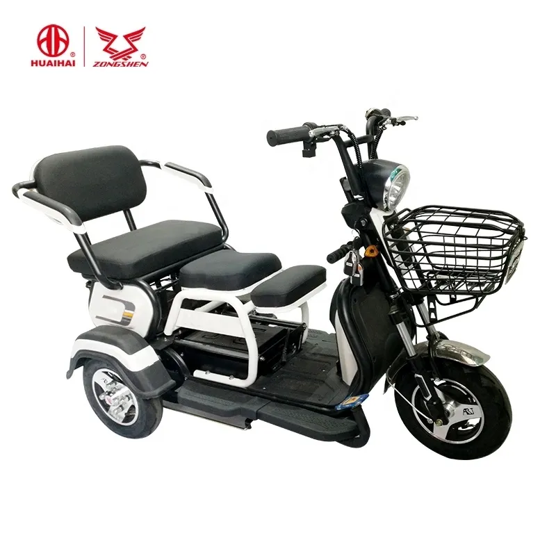 500W Powerful Motor 3 Wheel Rickshaw Electric