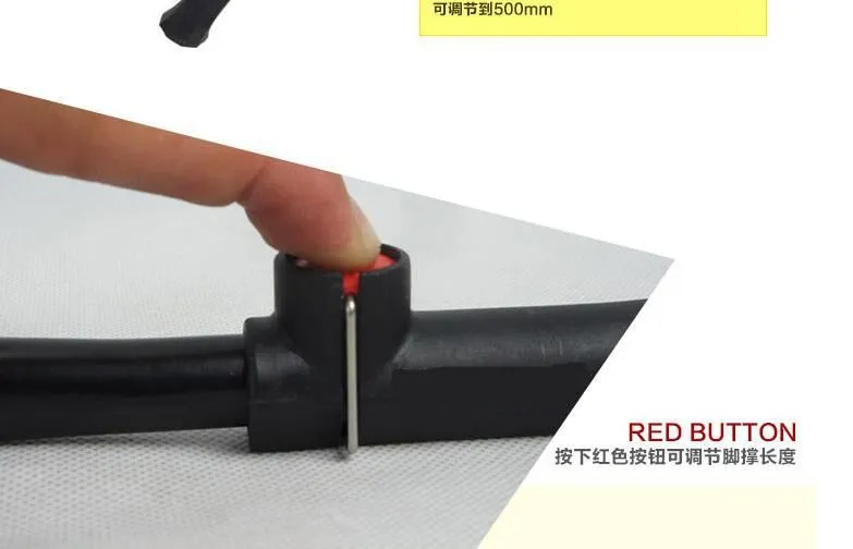 Adjustable Bike Support Bicycle Kickstand Stand Rear Mount Double Fulcrum Stand Replacement Accessories Single Side