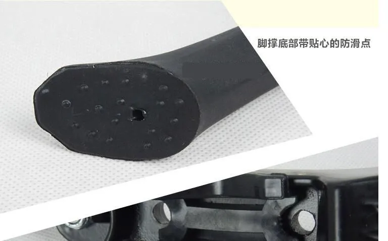 Adjustable Bike Support Bicycle Kickstand Stand Rear Mount Double Fulcrum Stand Replacement Accessories Single Side