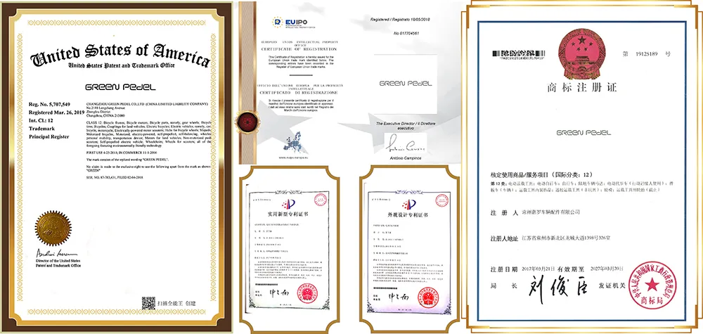 Aluminum Alloy 3 Wheel Fat Tire 48V 500W 750W Front Wheel Hub Motor Electric Tricycle