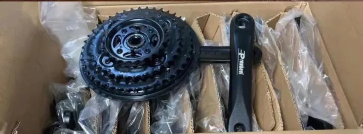 Bicycle Crankset Prowheel AC49 24/34/42t Bike Cycle Chainwheel /Bicycle Chainwheel 6/7/8 Speed Aluminum Chainwheel / Bicycle Accessories