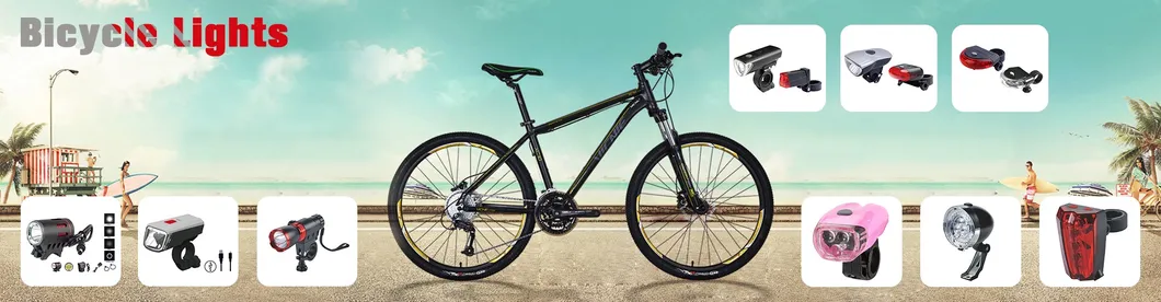 Bicycle Parts USB Rechargeable LED Bike Light (HLT-022)