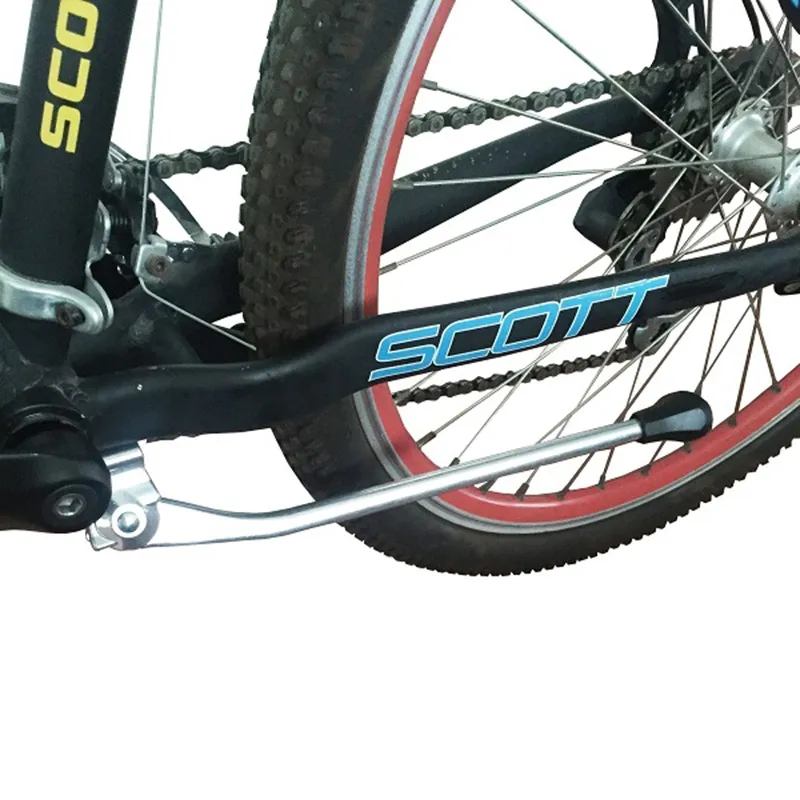 Bike Parts Alloy Adjustable Bicycle Center Kickstand (HKS-003)