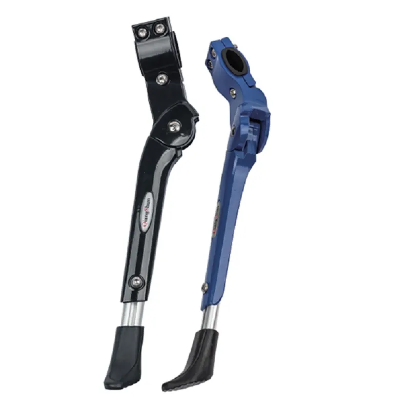 Bike Parts Alloy Adjustable Bicycle Central Kickstand (HKS-023)