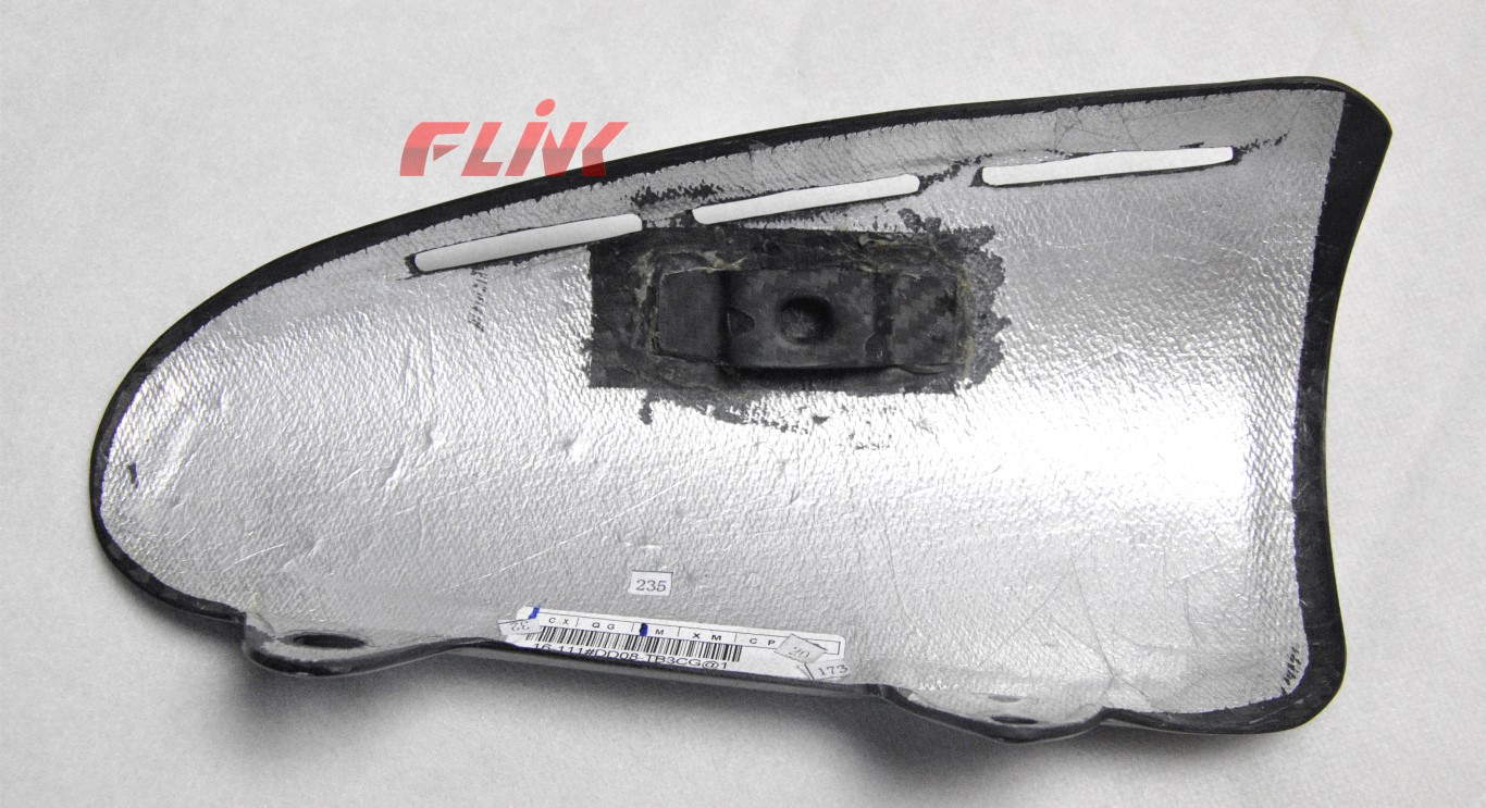 Carbon Fiber Exhaust Cover Dd08 for Ducati Diavel