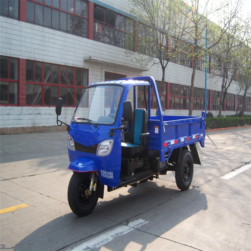 Cargo Carrier Dump Tricycle for Mining