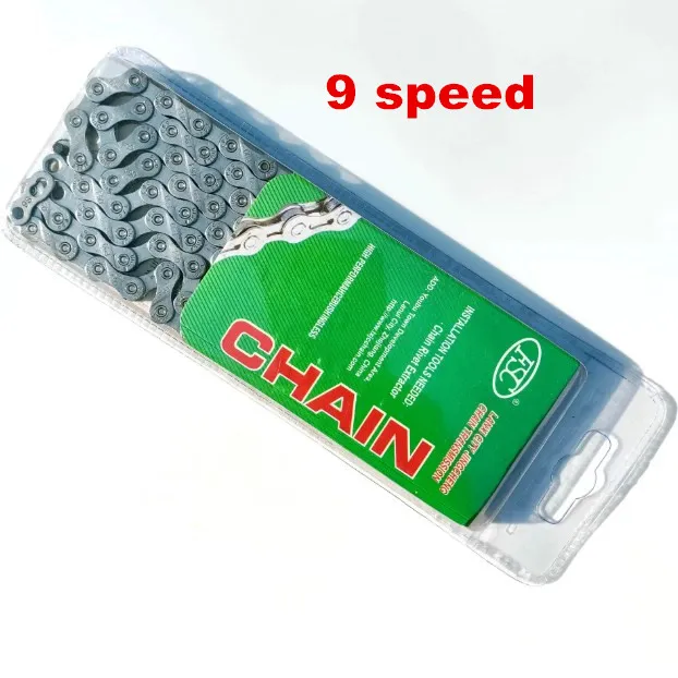 Cheapest 116L Bicycle Chain Fsc 8/9/10/11 Speed Electroplating Bike Bicycle Chain for Mountain Bike