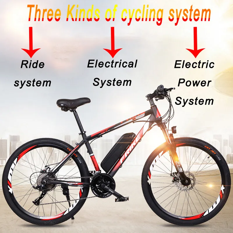 Classic 26inch Fat Tire Electric Bike Ebike Accessories