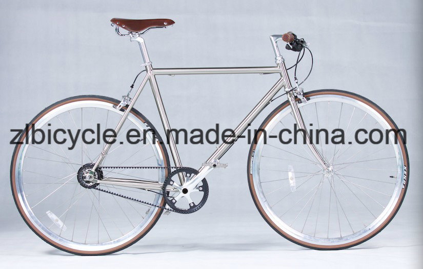 Classical High Quality Chromely Fixie Gear Bike