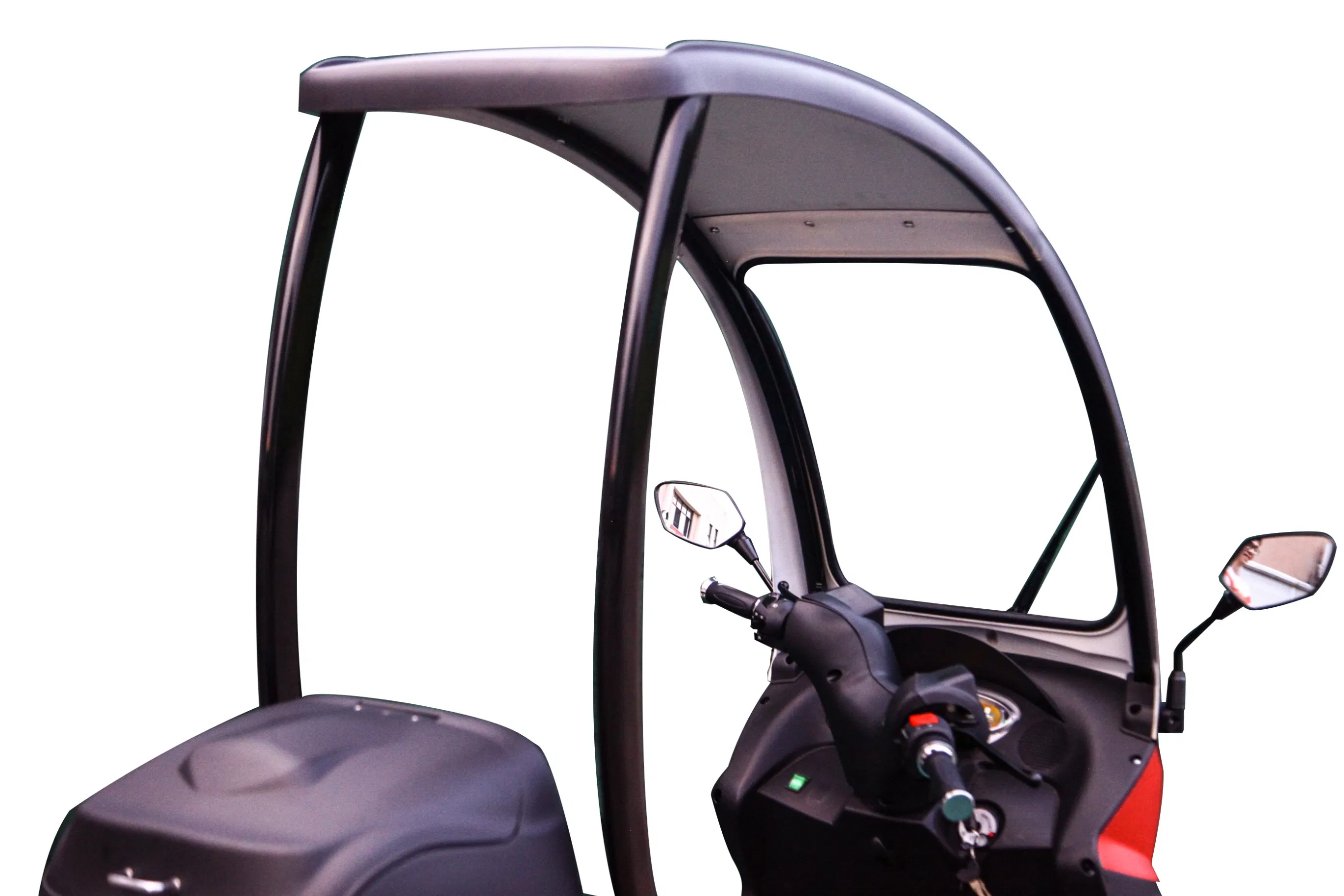 Closed Cargo Tricycles>Electric Lithium-Ion Henan 3 Wheel with Solar Energy Food Truck for Sale Motorized Citycoco 2 Side Best Electric Covered Tricycles