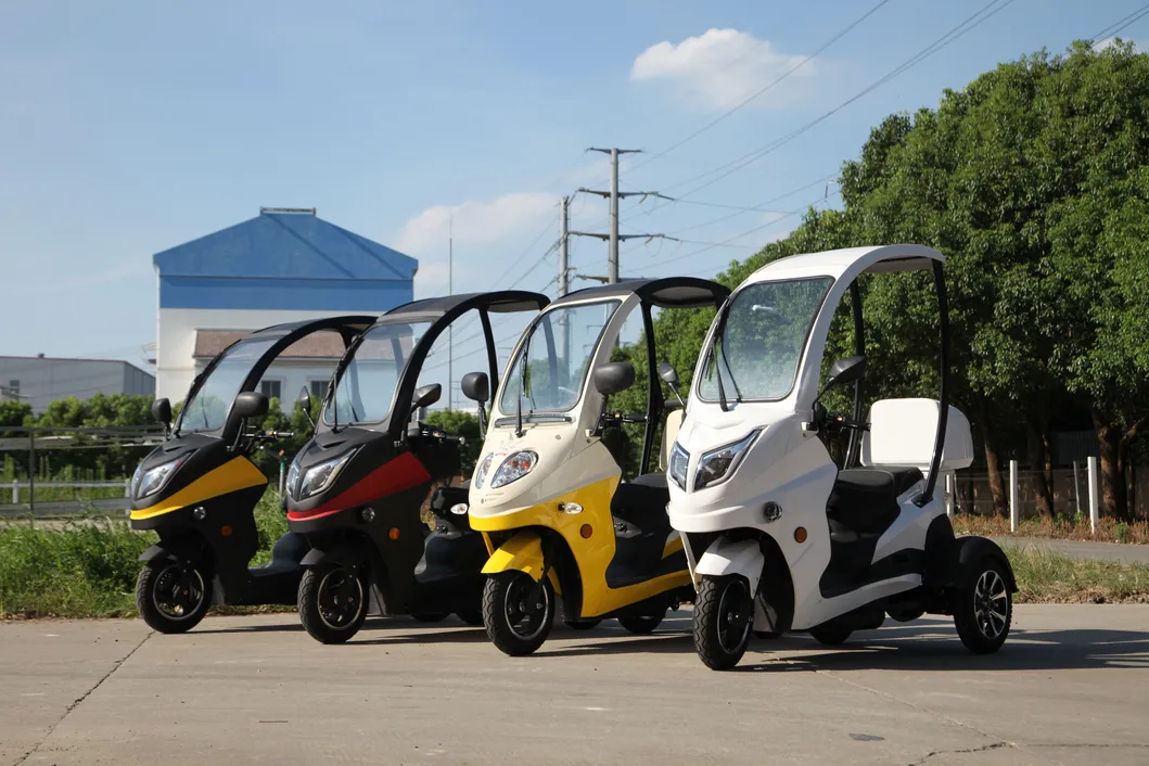 Closed Cargo Tricycles>Electric Lithium-Ion Henan 3 Wheel with Solar Energy Food Truck for Sale Motorized Citycoco 2 Side Best Electric Covered Tricycles