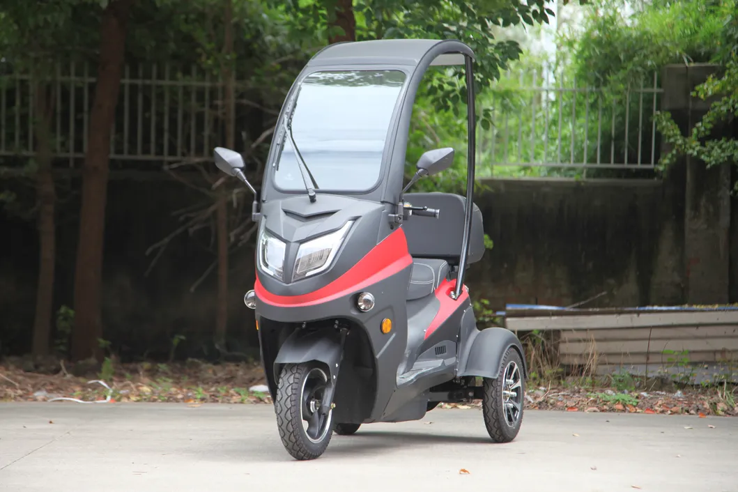 Closed Cargo Tricycles>Electric Lithium-Ion Henan 3 Wheel with Solar Energy Food Truck for Sale Motorized Citycoco 2 Side Best Electric Covered Tricycles