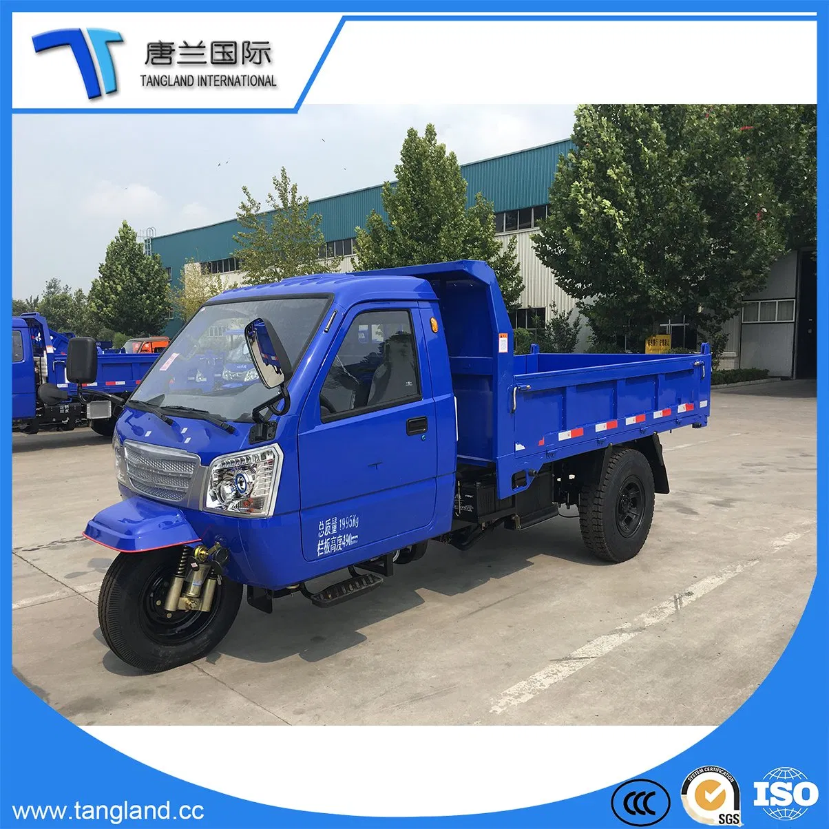 Diesel Chinese Car/Tricycles with Suitable for Gold Mine