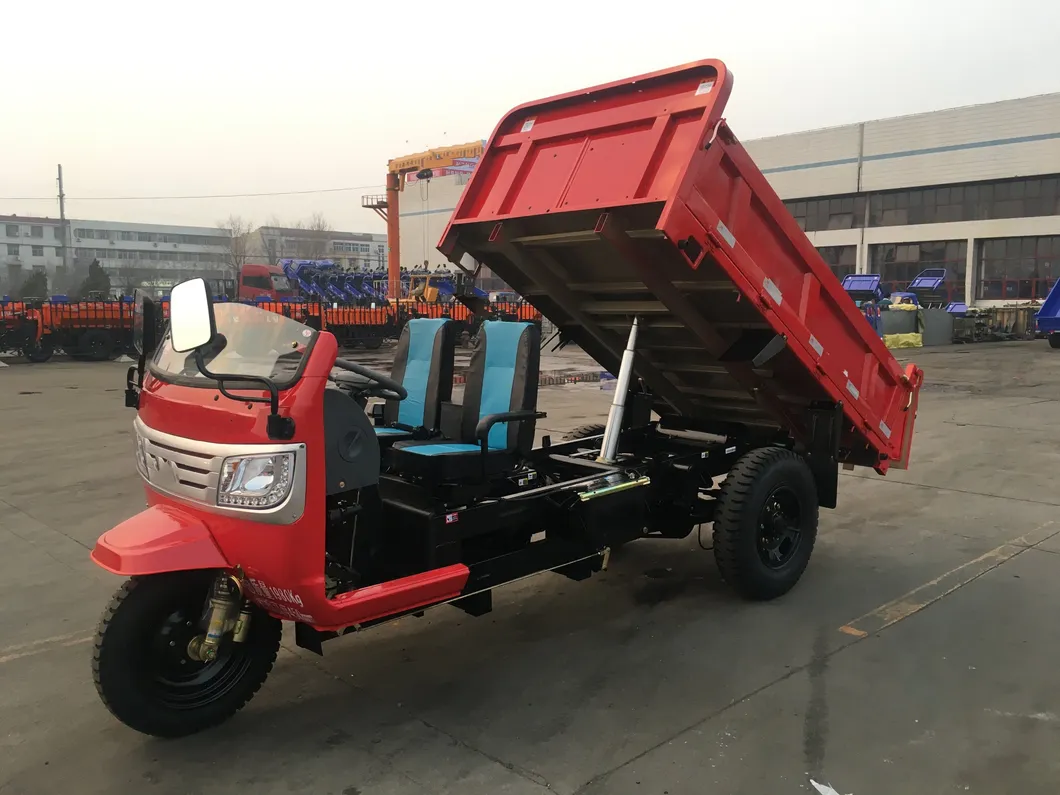 Dump Mining Tricycle with 3 Tons Load Capacity Hot Sale