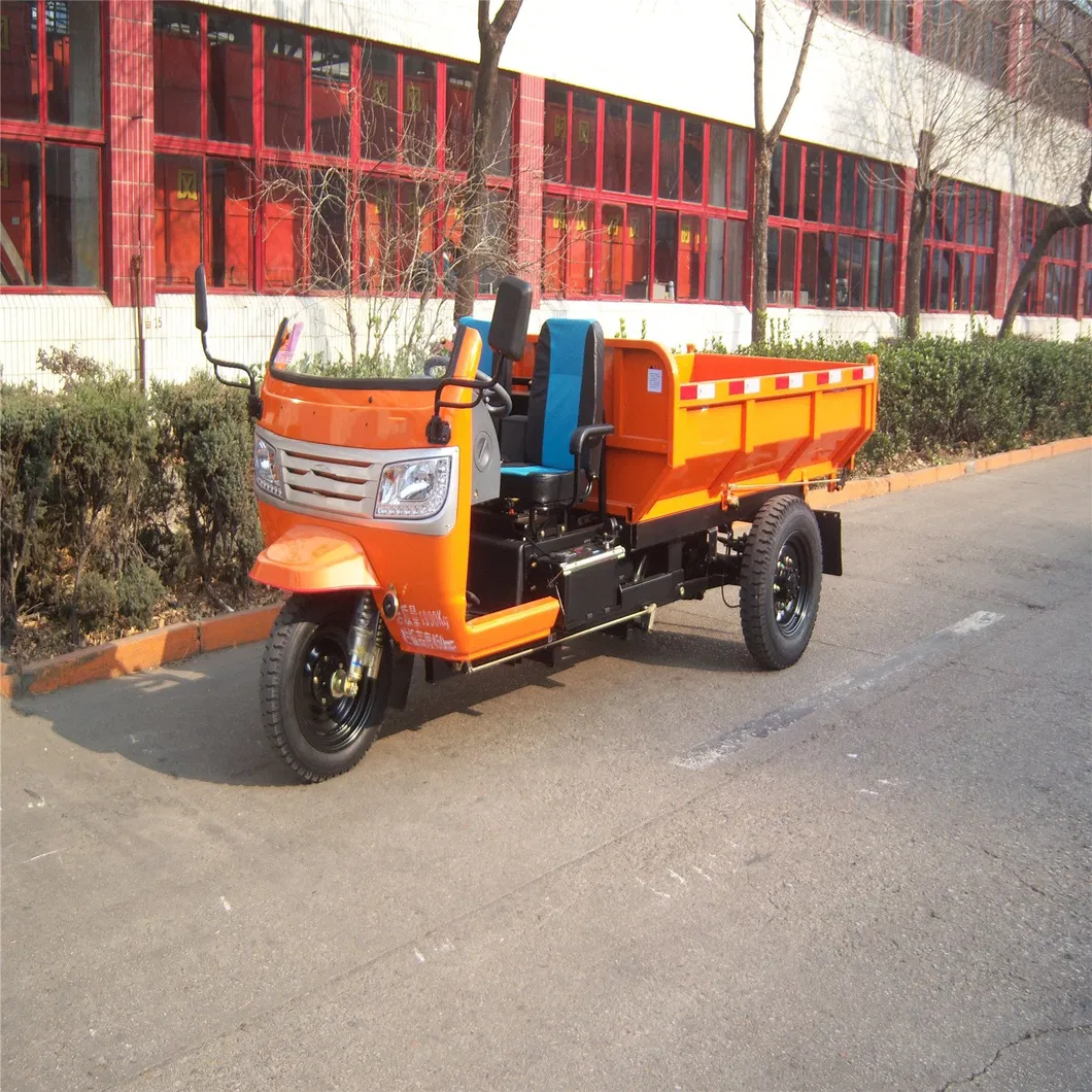 Dump Mining Tricycle with 3 Tons Load Capacity Hot Sale