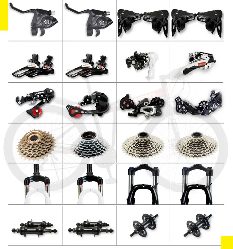 Factory High End Cheap Carbon Bicycle Bike/ Price Alloy Mountain Bike Bycicle/ Aluminum Wheel 21 Speed Suspension Disc Brake MTB