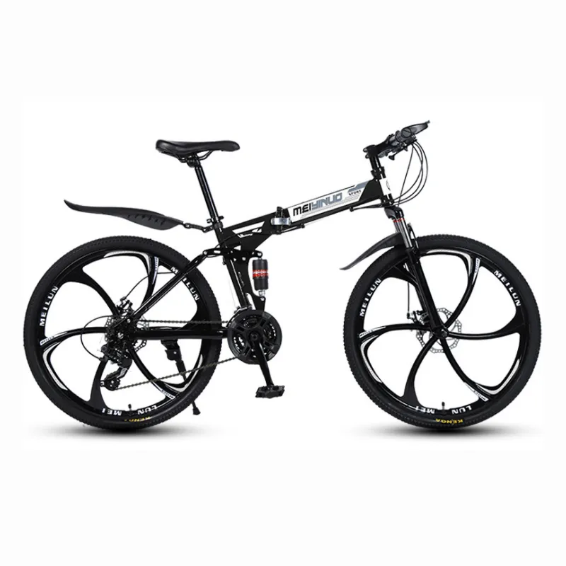 Folding Bike 21 Speed MTB for Female Male Factory Mountain Bicycle