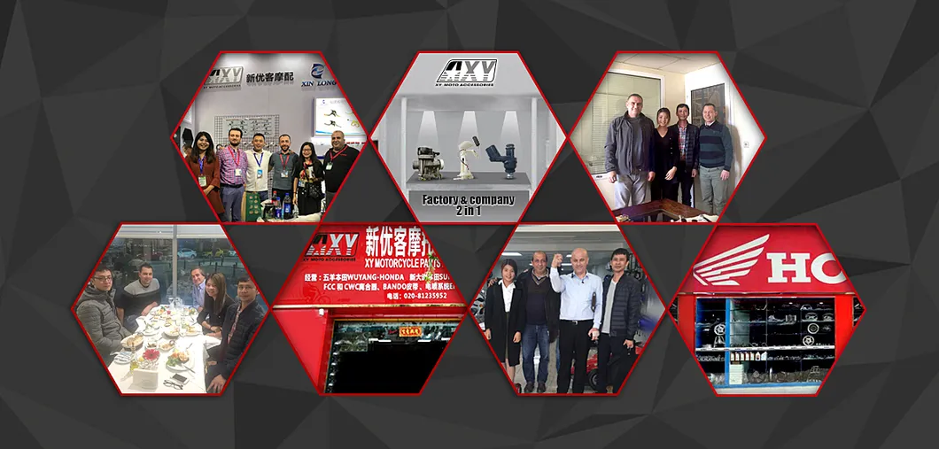 Genuine 150cc Motorcycle Parts Exhaust Muffler for Honda Cbf150