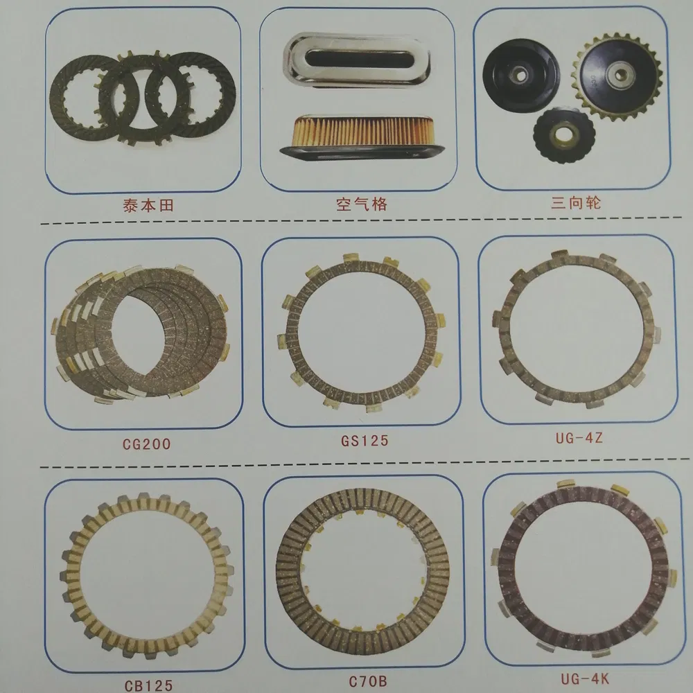 High Quality Motorcycle Part Motorcycle Clutch Plate for Honda Titan