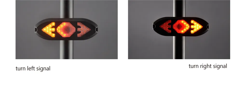 High Quality Remote Control Waterproof Safety Bicycle Tail Light 20lm Safety Rear Light Riding Tail Light Bike Light