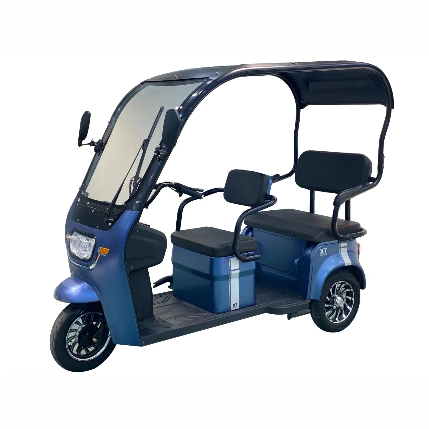Hot Sale E Trike Motorized Tricycles with Roof for Passenger