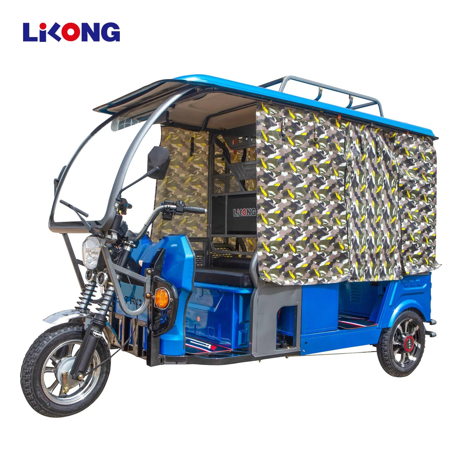 Hot Sale Popular Three Wheeler Bajaj Motorcycle Electric Passenger Auto Rickshaw