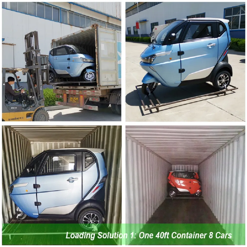 L2e 35km/H Enclosed Passenger Electric Tricycle for Serbia