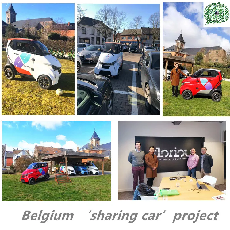 L6e Certificate 3000W 4 Wheel Lithium Mobility Passager Electric Car