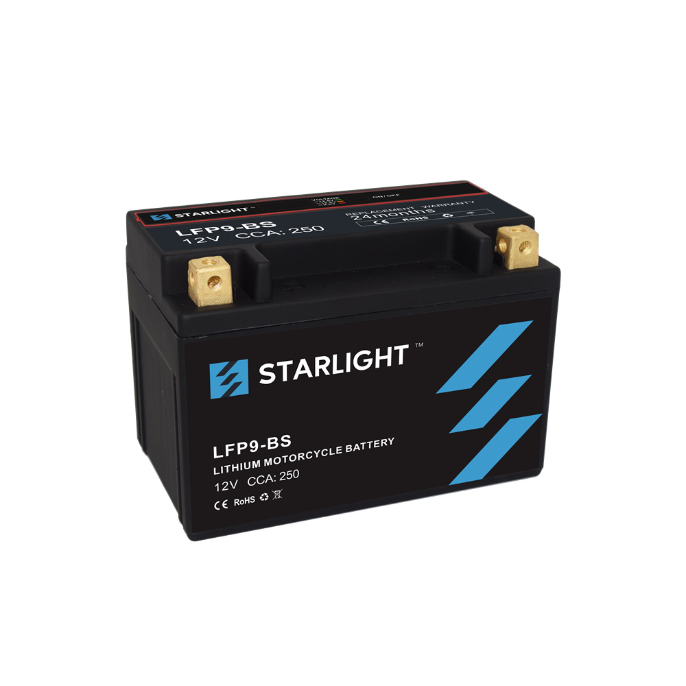 LFP9-BS 12.8V Lithium Motorcycle Battery/LiFePO4 Battery/Powersports Battery
