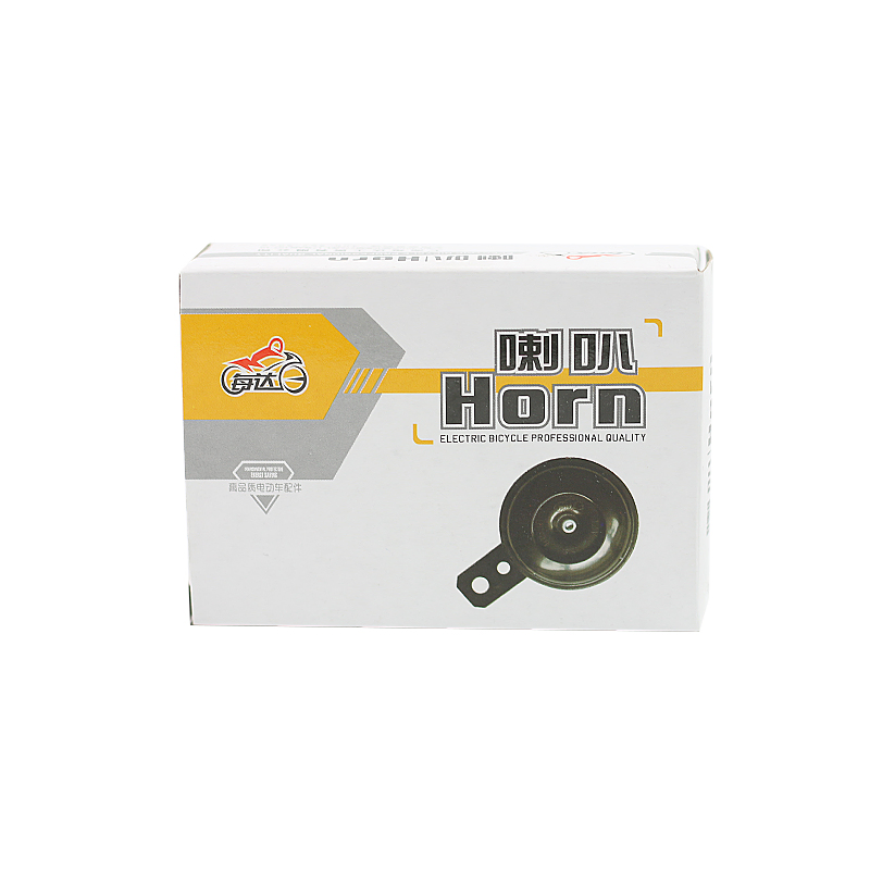 Mini 100mm Super Loud Electric Metal Horn Siren Speaker Waterproof 110dB Universal for Motorcycle Electric Bike