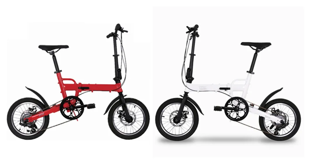 Modern Style Ultralight Bike Folding 16 Inch 6 Speed Al Alloy Frame Wholesale Outdoor Folding Bike