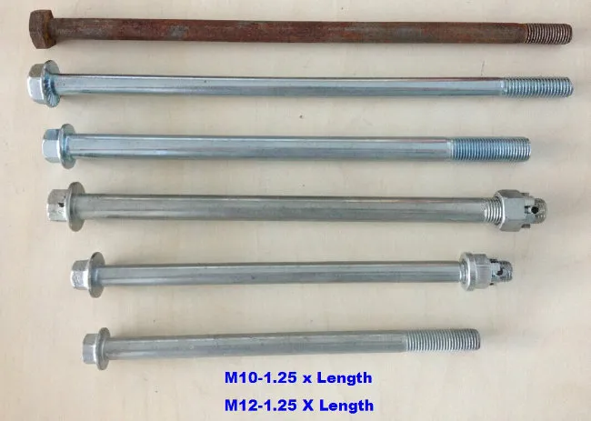 Motorcycle Axle Nut