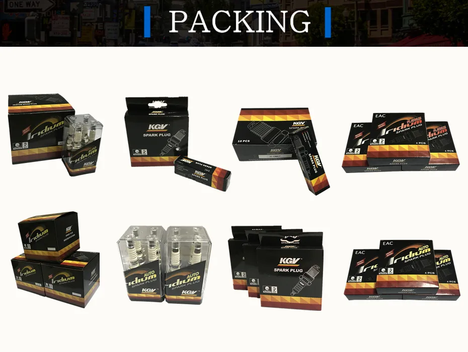 Motorcycle Ignition System Spark Plug Hsa-Cr7 with Carton Packing