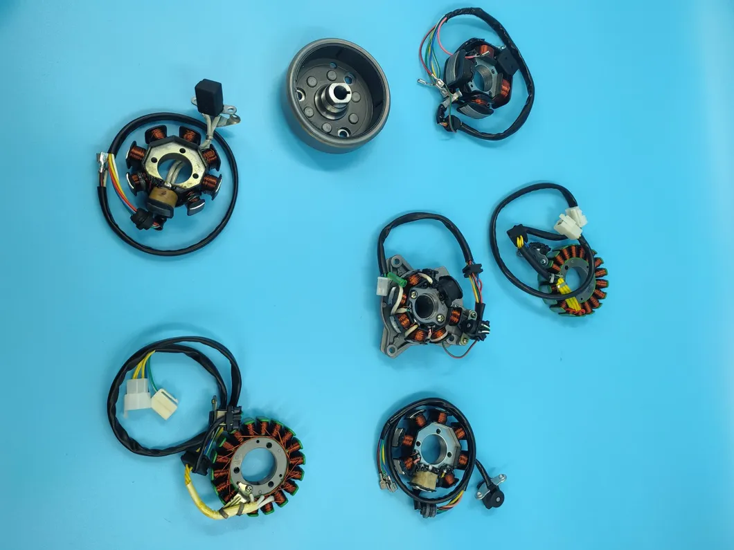 Motorcycle Spare Parts Accessories Morex Genuine Coil Startor & Rotor Magneto Cg-125 Original Suzuki YAMAHA Bajaj Vespa