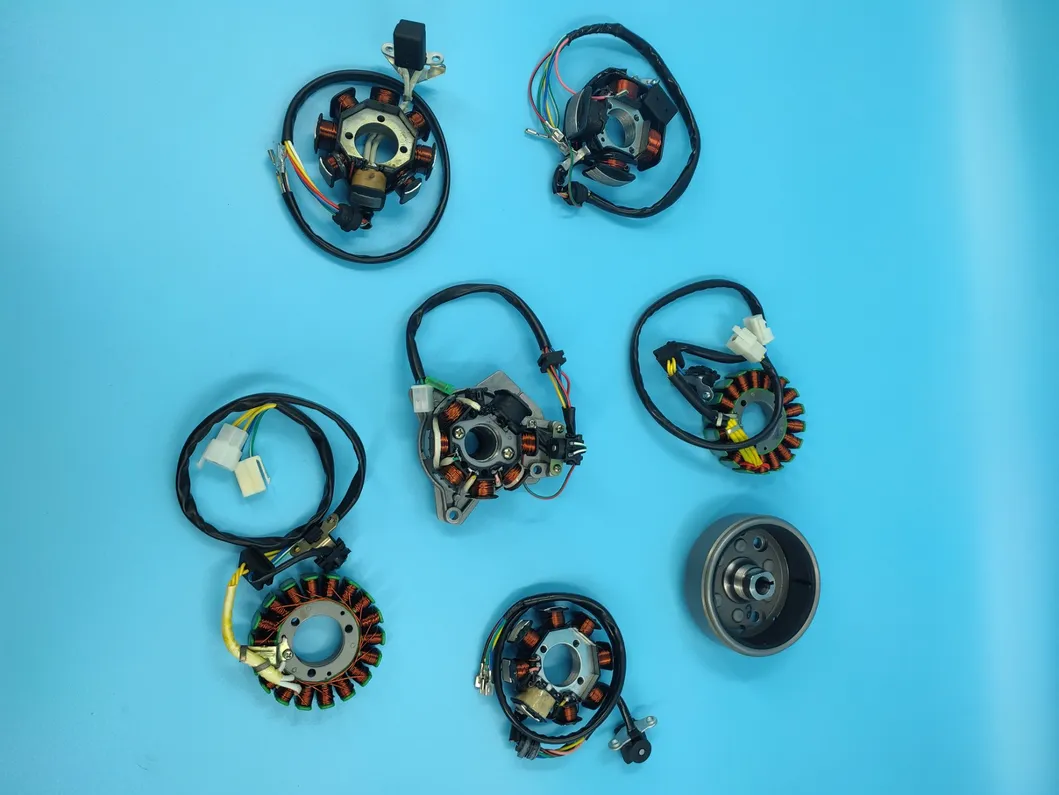 Motorcycle Spare Parts Accessories Morex Genuine Coil Startor & Rotor Magneto Cg-125 Original Suzuki YAMAHA Bajaj Vespa