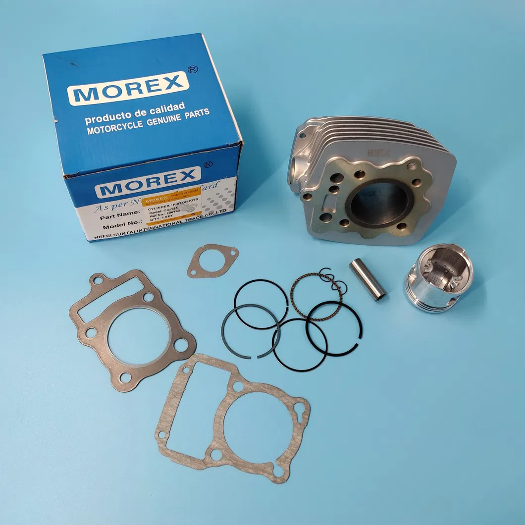Motorcycle Spare Parts Accessories Morex Genuine Kits Piston & Cylinder for Engine Tornado 250 Original Honda Suzuki YAMAHA Bajaj
