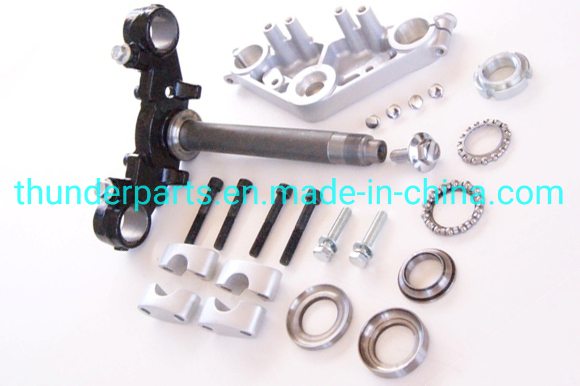 Motorcycle Top Bridge Steering Stem/Platina Superior Mensula Inferior Barras Dirreccion, Telescopica Mesa Direccion Completo Honda CB1, Xtz125, Dt125/175/200