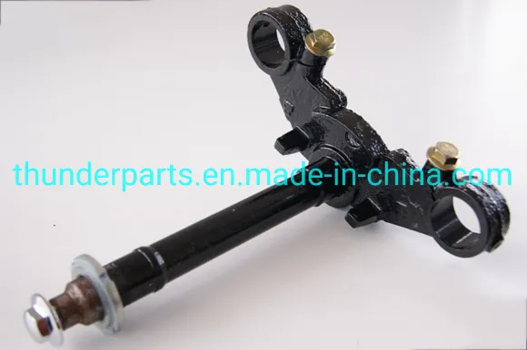 Motorcycle Top Bridge Steering Stem/Platina Superior Mensula Inferior Barras Dirreccion, Telescopica Mesa Direccion Completo Suzuki En125, An125, GS125, Yes125