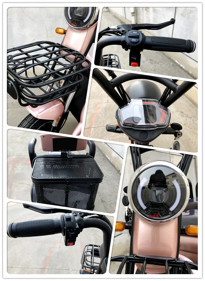 New Arrival Fashion Design Electric Powered Type Electric Scooty