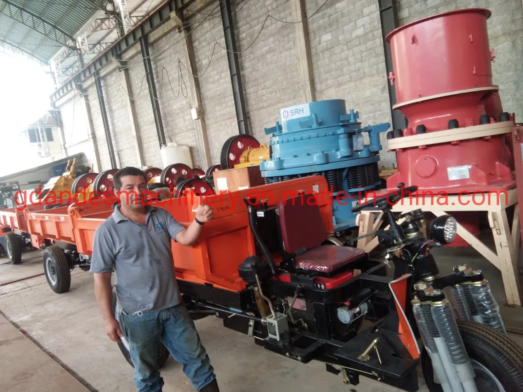 New Diesel Mining Underground Engineering Truck Mini Dumper with Operation Training